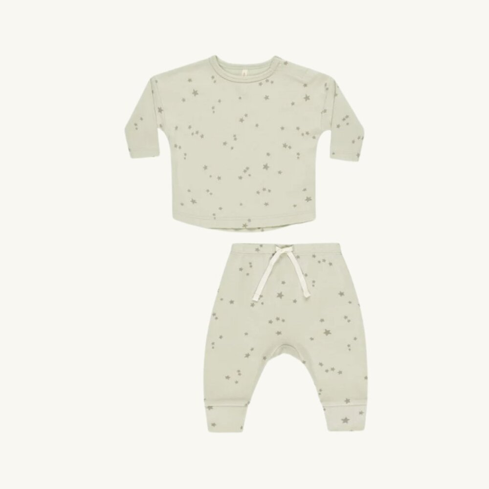 NWT - Quincy Mae stars ORGANIC set